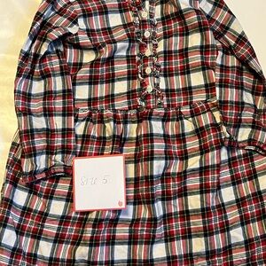 Like new GAP, plaid flannel holiday dress